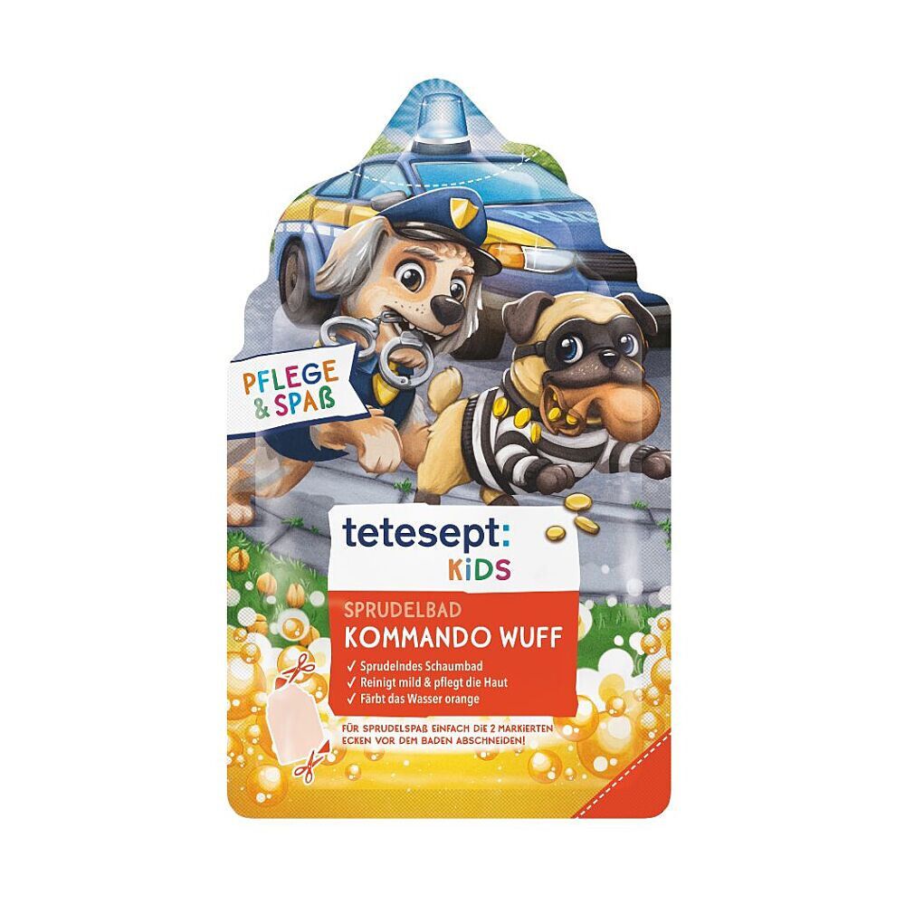 TETESEPT Kids šumivá koupel psí komando 40 g