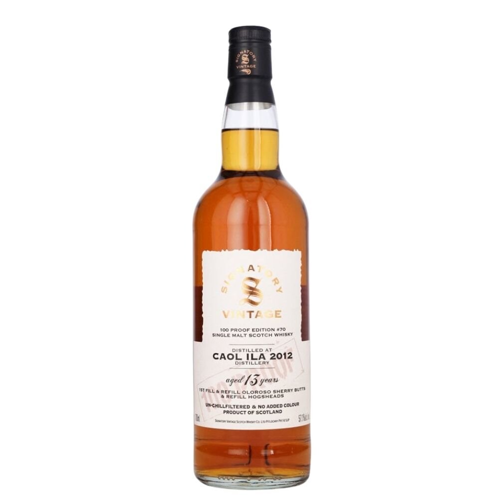 Signatory Vintage Caol Ila 13y 2012 0,7l 57,1%