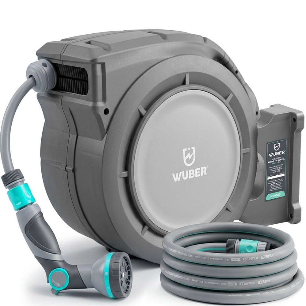 Automatický naviják s hadicí Wuber 30 m + 3 m W06123