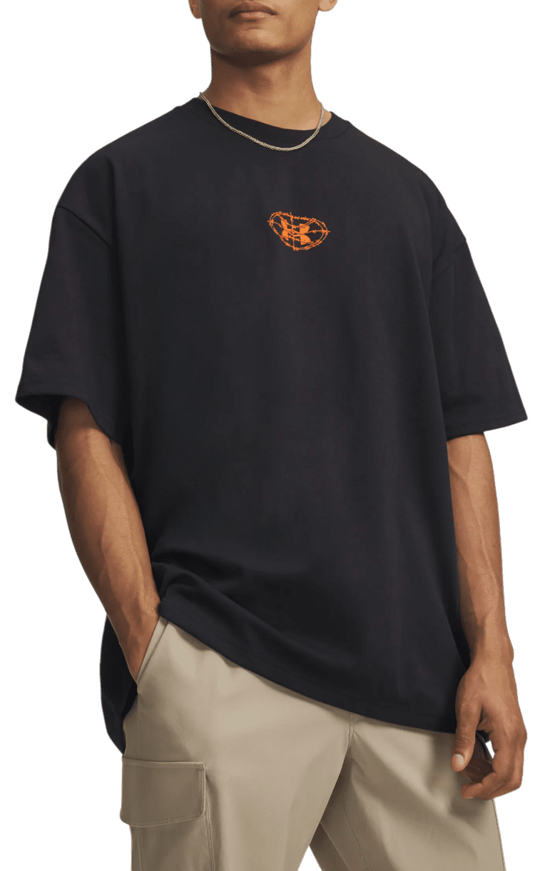 Triko Under Armour Under Armour Heavyweight Hoops Photoreal SS