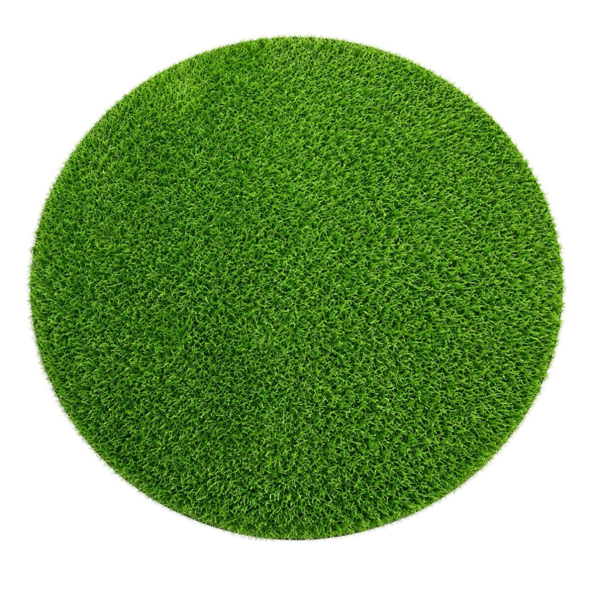 Umělá tráva Pure Green kruh, 200x200 (průměr) kruh, zelená, exteriér, Trade Concept