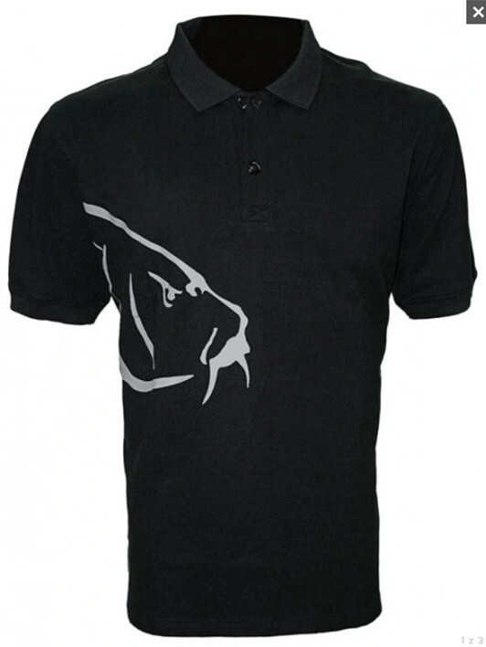 Tričko Zfish Carp Polo T-Shirt Black, vel. XL