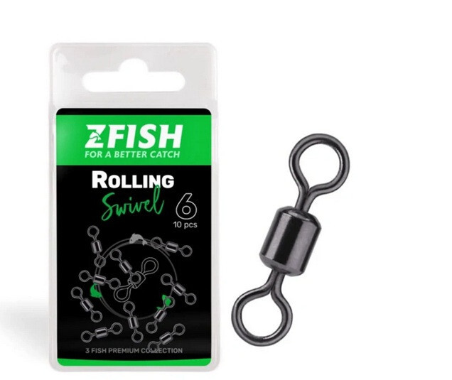 ZFISH Obratlík Rolling Swivel vel. 12 / 18 kg