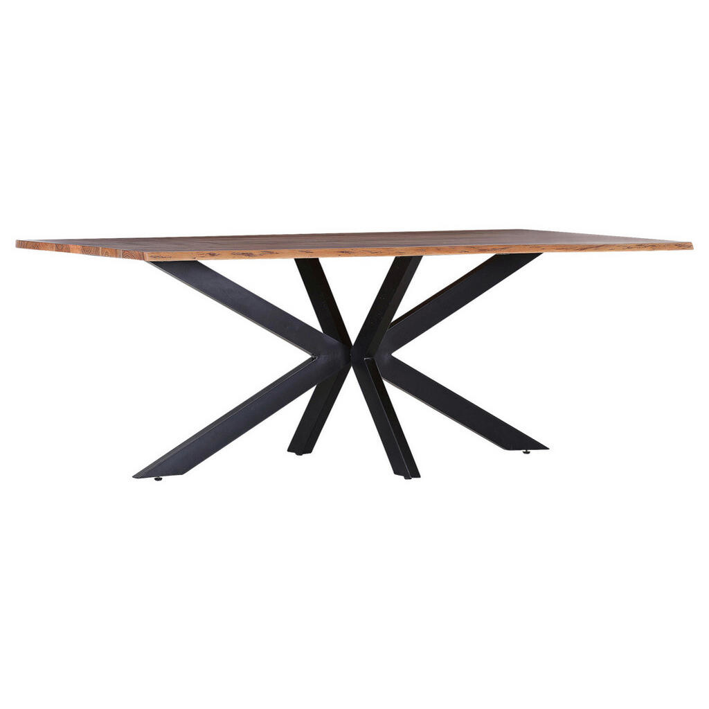 Livetastic JÍDELNÍ STŮL, akácie, přírodní barvy, černá, 140/80/76 cm