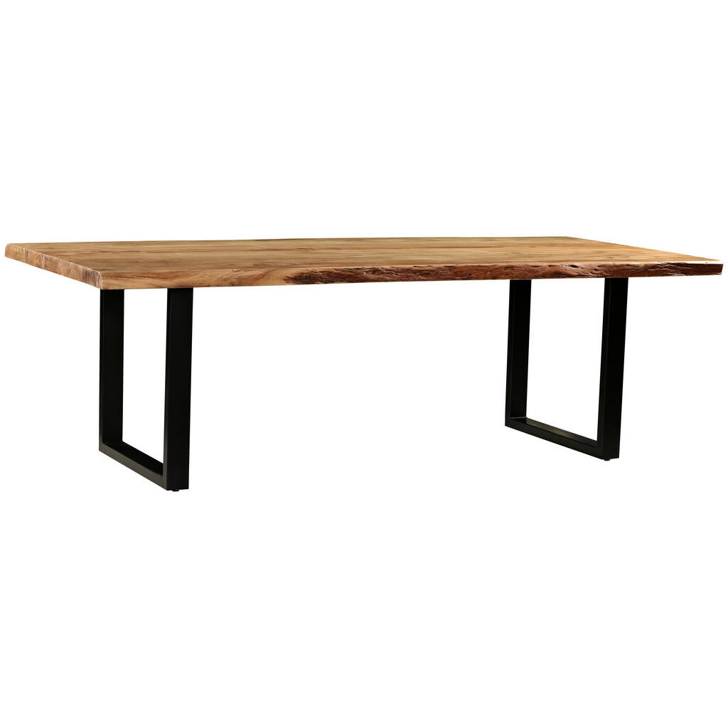P & B JÍDELNÍ STŮL, akácie, černá, barvy akácie, 240/110/76 cm