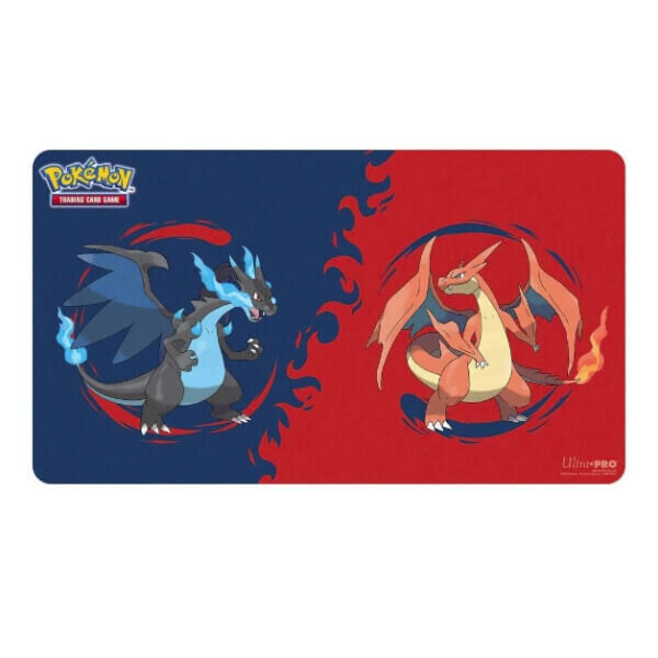Pokémon hrací podložka - Mega Charizard X a Mega Charizard Y