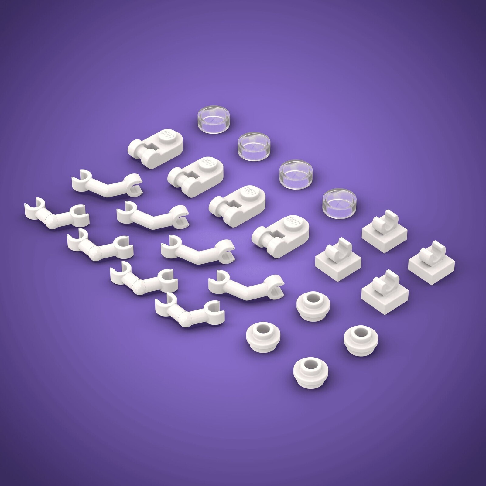 Light my Bricks Spotlight Brick Pack - White