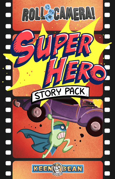 Keen Bean Roll Camera!: Super Hero Story Pack