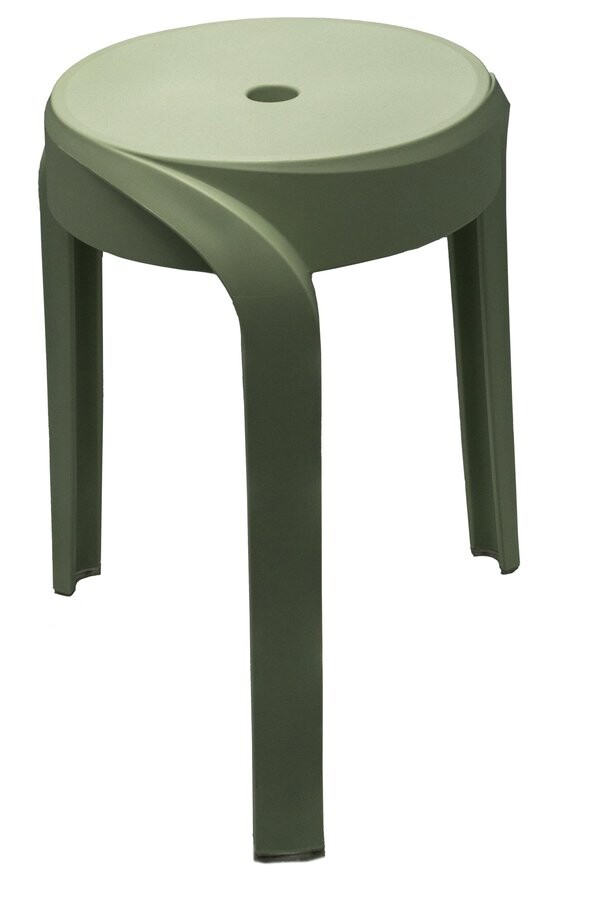Ridder STAN koupelnová stolička, průměr 30cm, verde