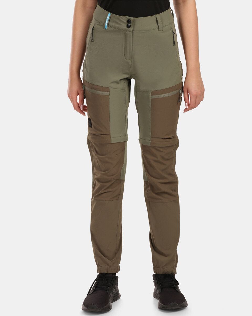 Dámské outdoorové kalhoty kilpi hosio-w khaki 38
