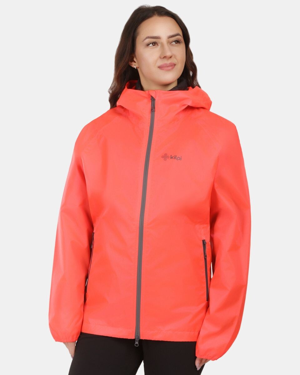 Outdoorová nepromokavá bunda kilpi jaluu-u růžová s