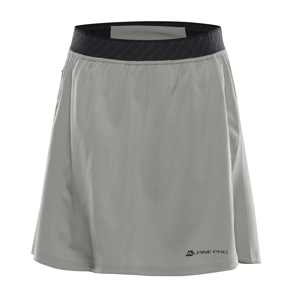 Dámská sportovní sukně s cool-dry alpine pro udena šedá xs
