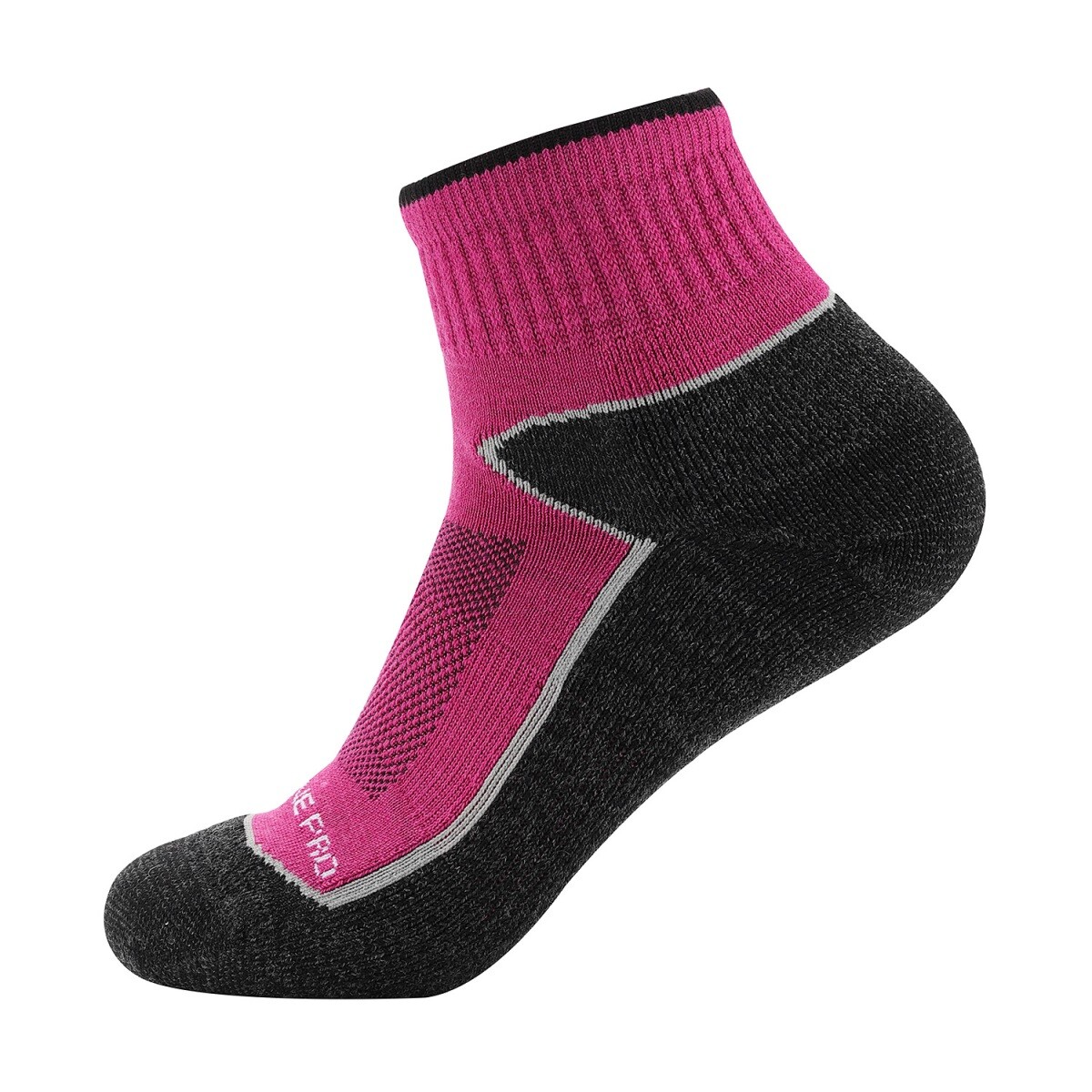 Ponožky z merino vlny alpine pro norede růžová s