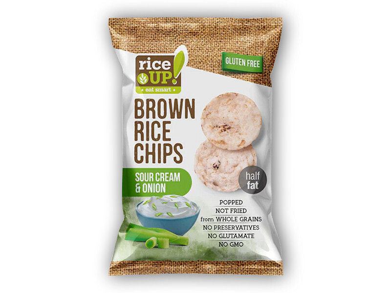 Rýžové chipsy smetana a cibule 60g