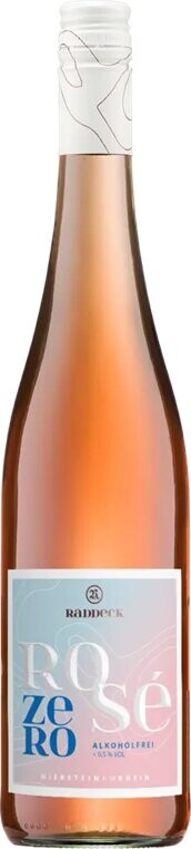 Raddeck Zero – Rosé, Raddeck, NEALKOHOLICKÉ víno, polosuché