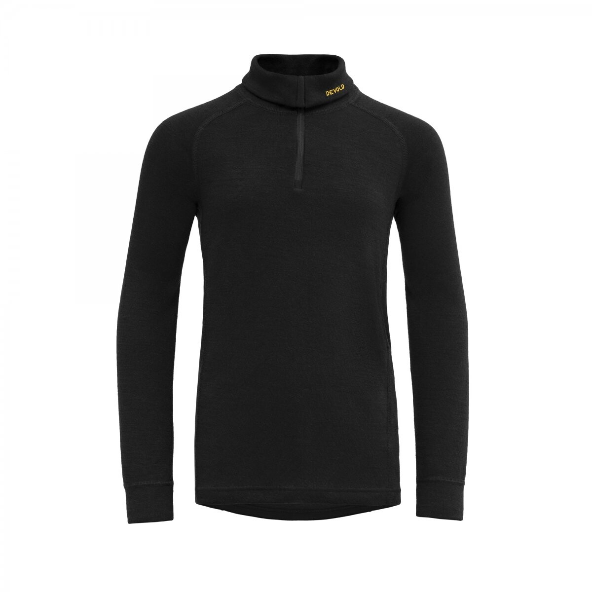 DEVOLD DUO ACTIVE junior polorolák Black velikost: 10 let