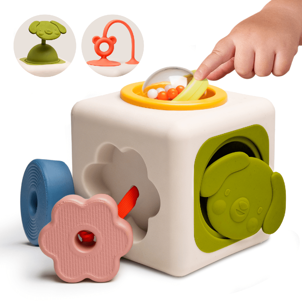 Kostka s aktivitami Peek & Play