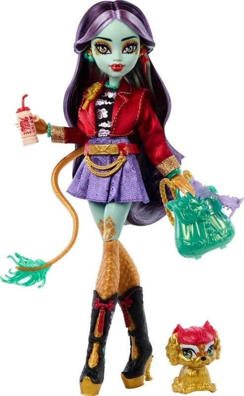 Mattel Monster High monsterka Jinafire Long, HYV58