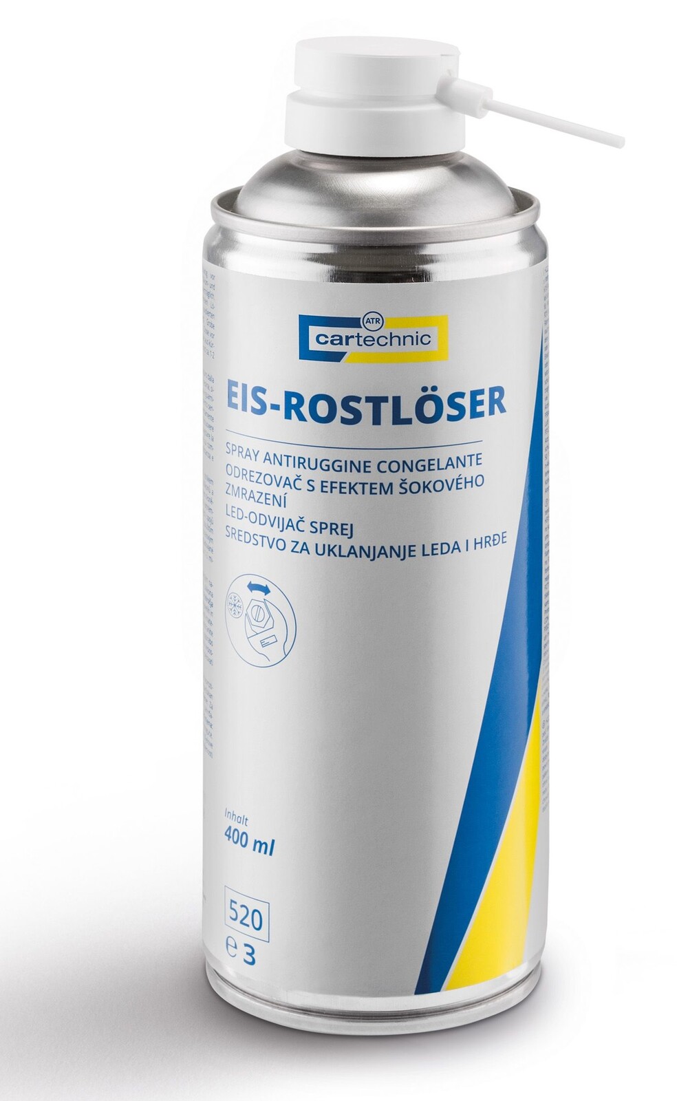 Odstraňovač rzi šokovým zmrazením, sprej 400 ml - Cartechnic