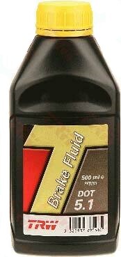 Brzdova kapalina DOT 5.1, 500 ml - TRW PFB550