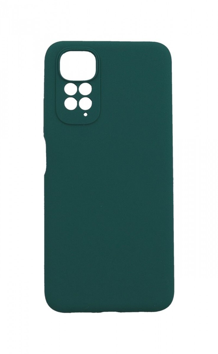 Kryt TopQ Essential Xiaomi Redmi Note 11 tmavě zelený 85462