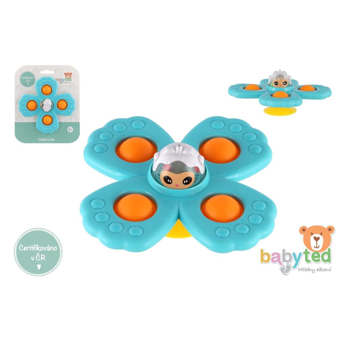 Babyted Točáček vrtulka 11x5cm na kartě