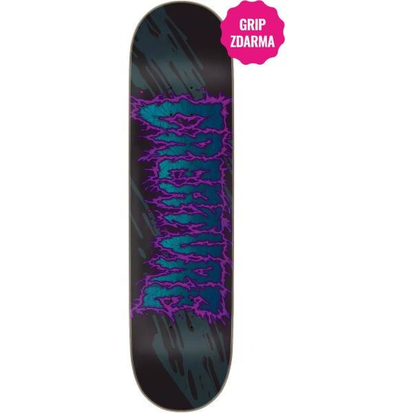 Sk8 Deska Creature Toxica Med 7 Ply Birc - Modrá - 8.0