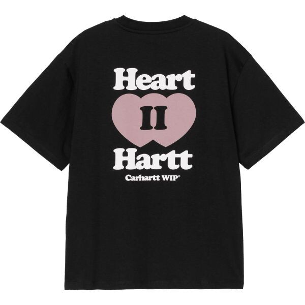 Triko Carhartt Wip Heart Ii Hartt S/S Wm - Černá - M