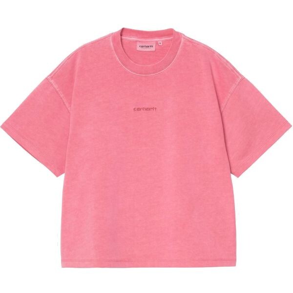 Triko Carhartt Wip Benton S/S Wms - Růžová - L