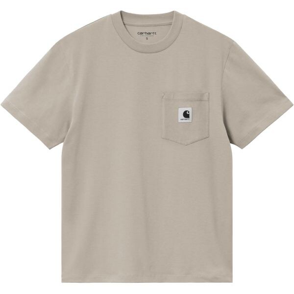 Triko Carhartt Wip Pocket S/S Wms - Béžová - M