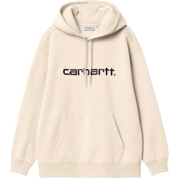 Mikina Carhartt Wip Hooded Wms - Béžová - M