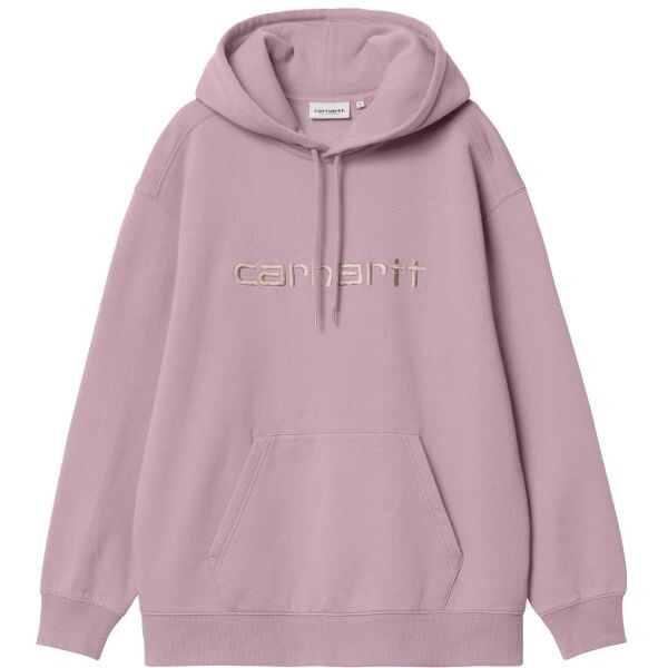 Mikina Carhartt Wip Hooded Wms - Růžová - M