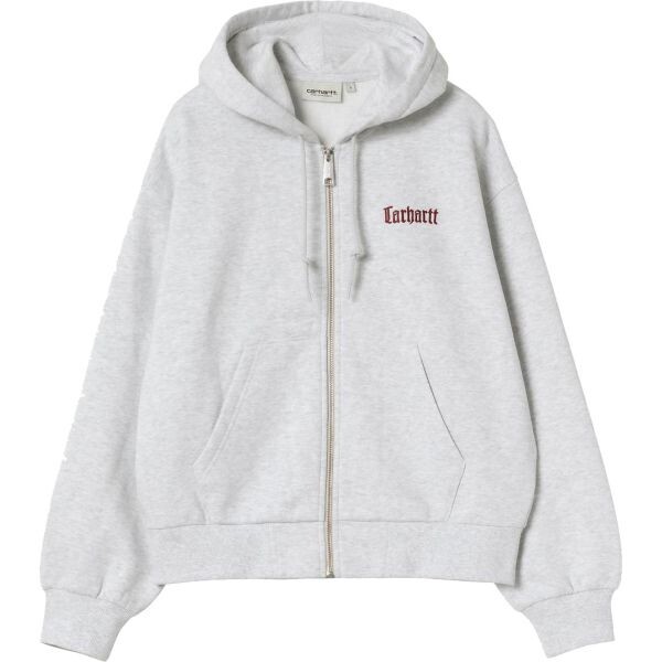 Bunda Carhartt Wip Hooded Schooling Wms - Šedá - M
