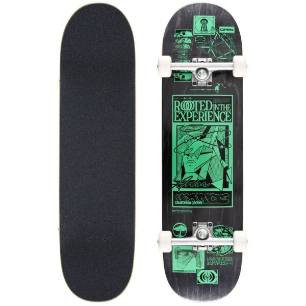 Sk8 Komplet Arbor Rooted In The Experien - Černá - 8.5