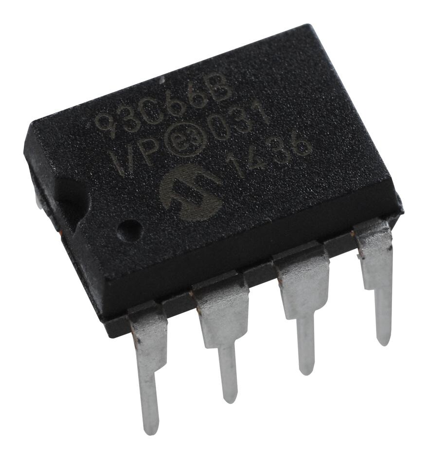 Microchip Technology 93C66B-I/p Eeprom, 4Kbit, -40 To 85Deg C