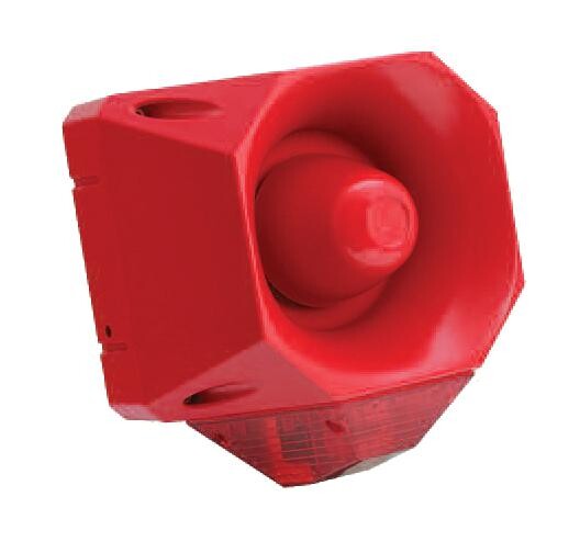 Fulleon 7021121Ful-0004X Beacon, Red, 120Dba, 42 Tone, Flash
