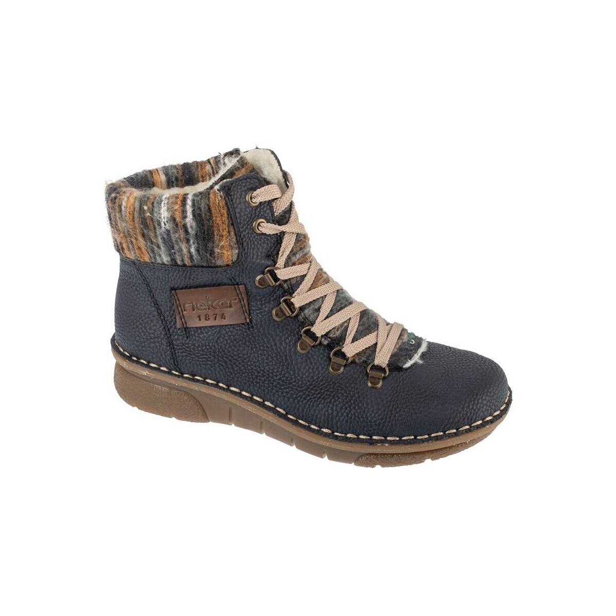Rieker  Booties 73343  Modrá