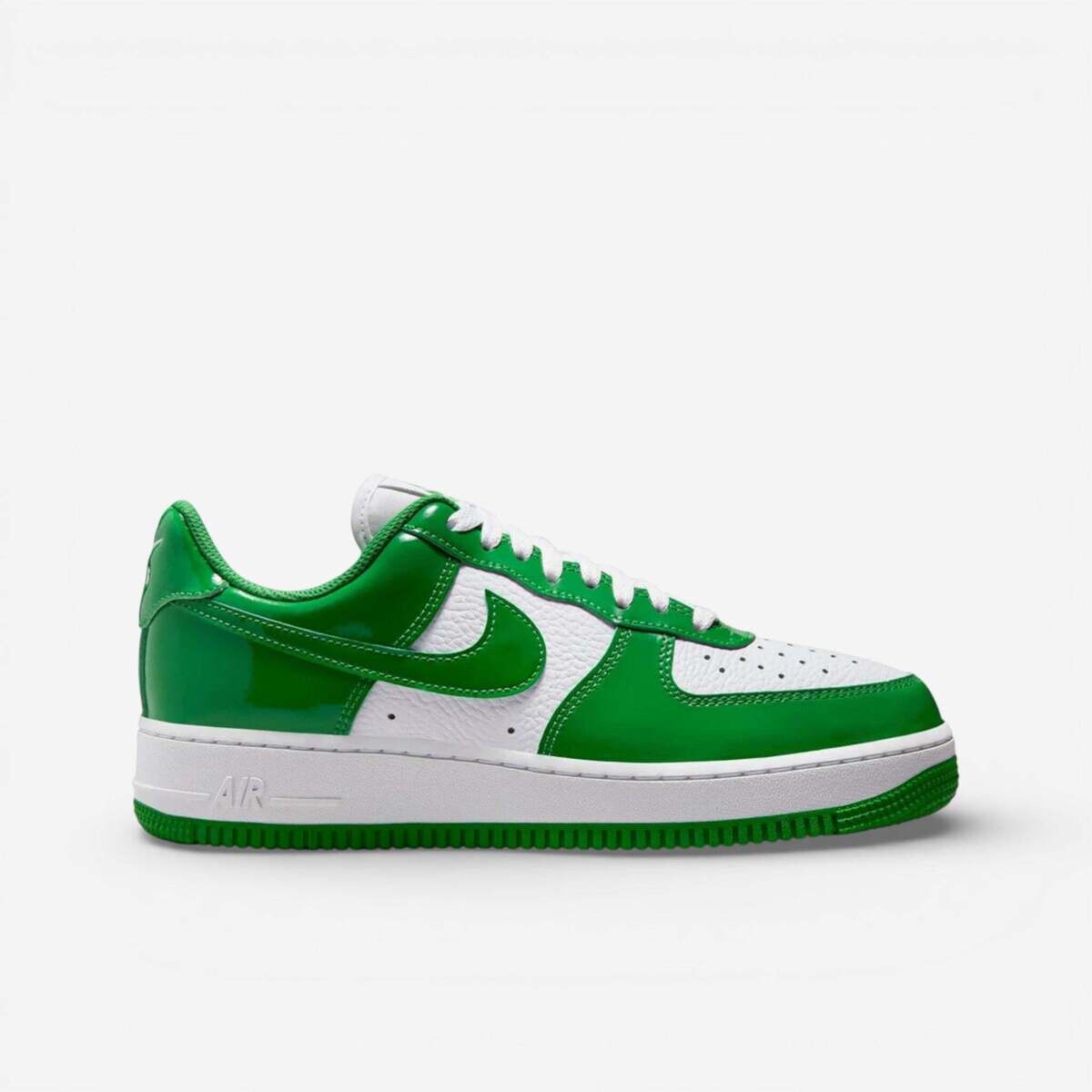 Nike  Air Force 1 Low '07 Kelly Green Patent (Women's)  Bílá