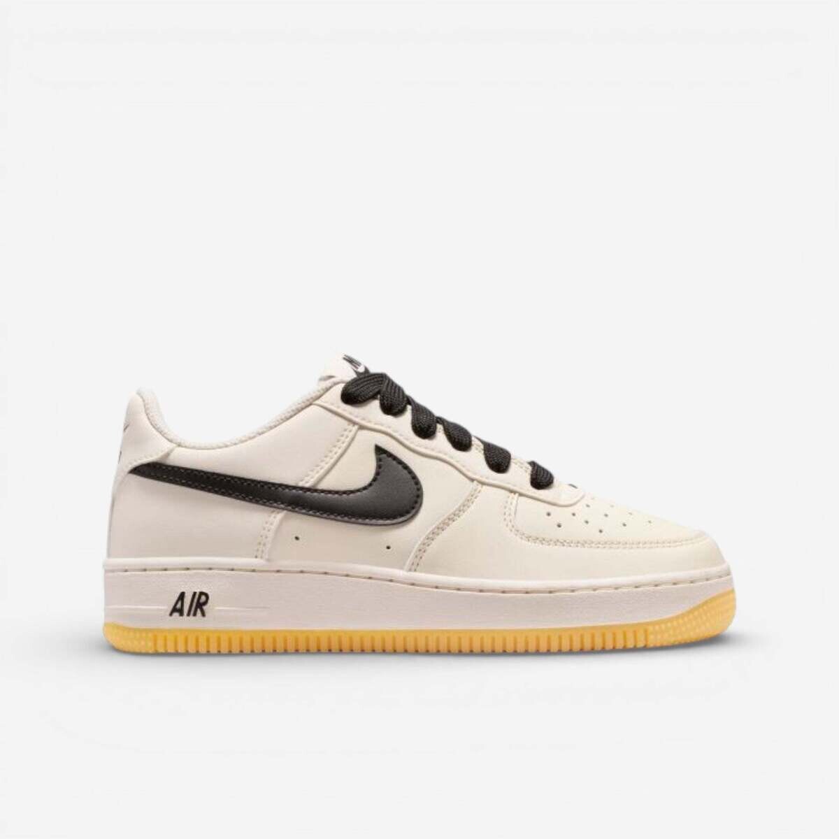 Nike  Air Force 1 Low LV8 Soft Pearl Gum Black (GS)  Černá