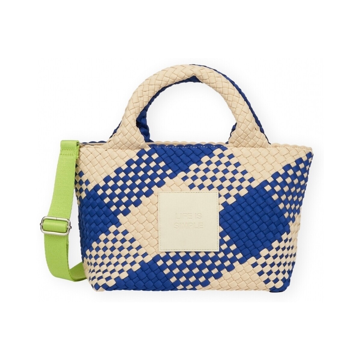 Verb To Do  Amelia Life Is Simple Bag - Navy  Béžová