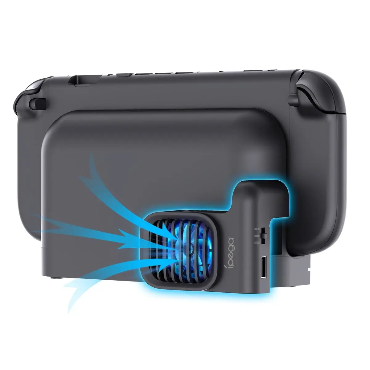 iPega SW2206 Přídavné Chlazení pro Nabíjecí Stanici Nintendo Switch 2 černá