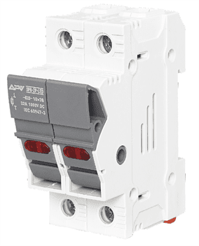 FVE pojistkový odpojovač Adelid APV-SPB-2P-LED, 32A, 1000V, 2P, DIN