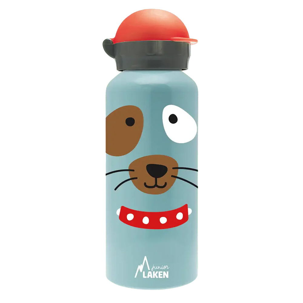 Láhev hliníková Laken Hit 450 ml Puppy - modrá