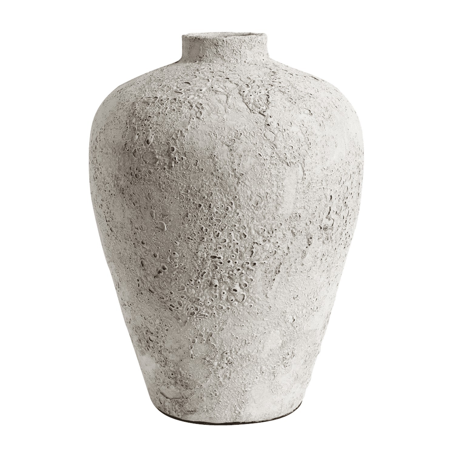 Váza výška 40 cm Muubs LUNA - šedá