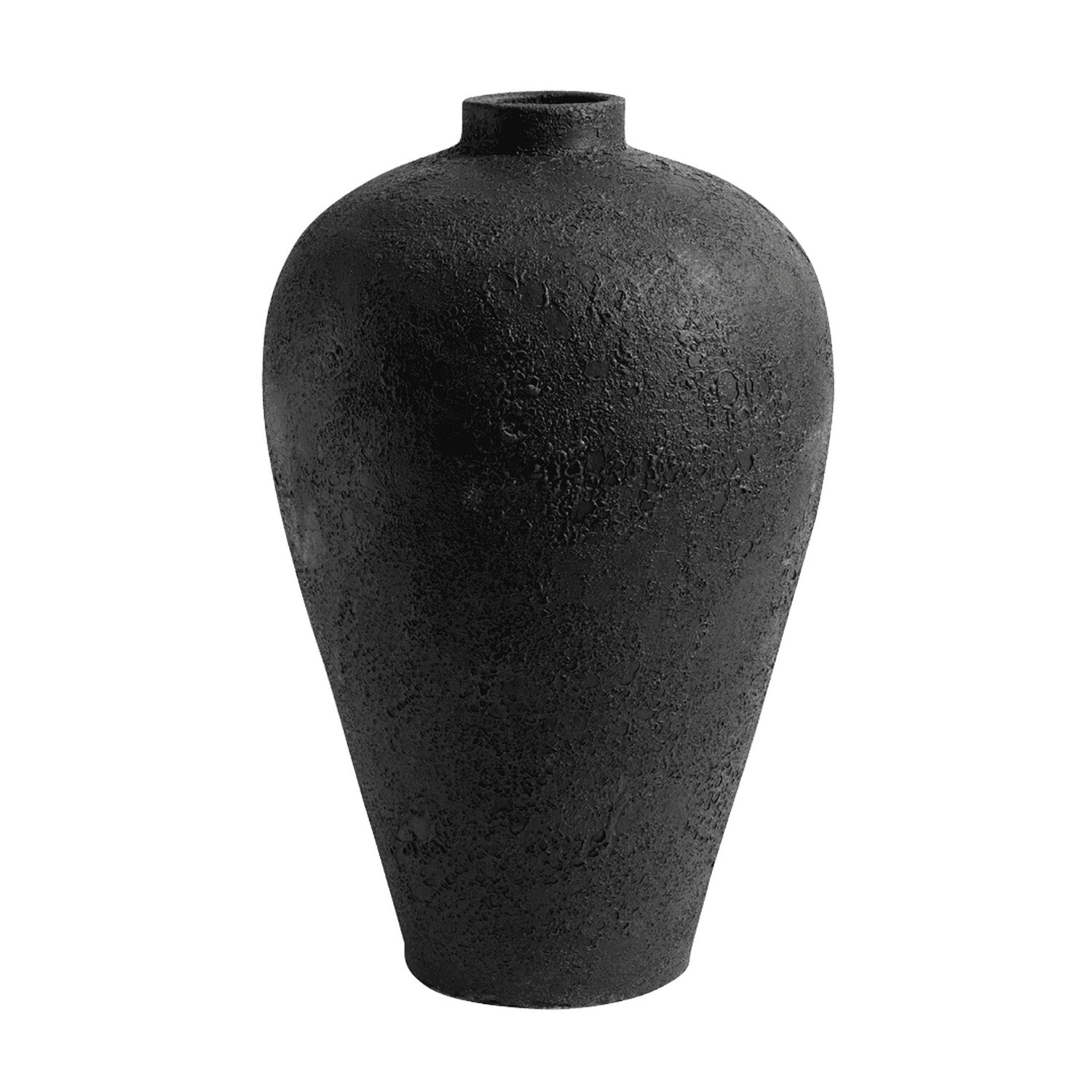 Váza výška 60 cm Muubs LUNA - černá
