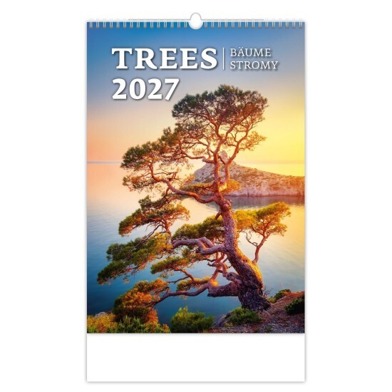 Helma 365 Nástěnný kalendář 2027 - Stromy/Trees - N125-27 - Helma 365 Stromy Stromy 5