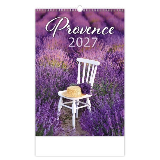 Helma 365 Nástěnný kalendář 2027 - Provence - N142-27 - Helma 365 Květiny Květiny 5