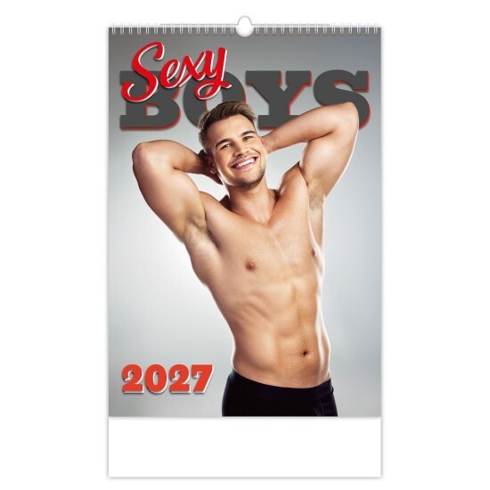 Helma 365 Nástěnný kalendář 2027 - Sexy Boys - N160-27 - Helma 365 XXX XXX 5