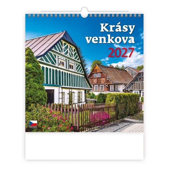 Helma 365 Nástěnný kalendář 2027 - Krásy venkova - N174-27 - Helma 365 Bydlení Bydlení 5