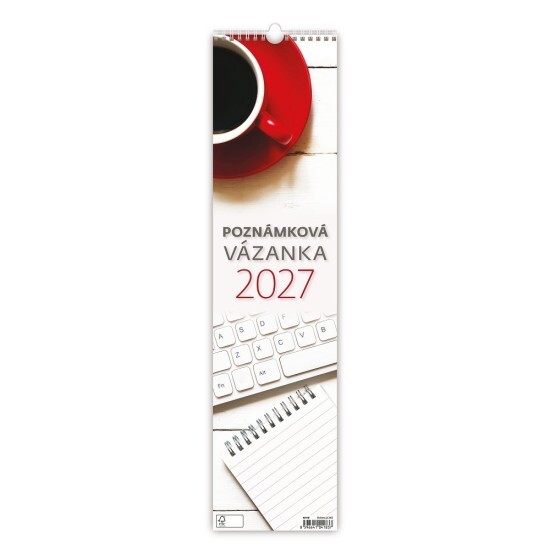 Helma 365 Nástěnný kalendář 2027 - Poznámková vázanka  - N199-27 - Helma 365 Různé Různé 10